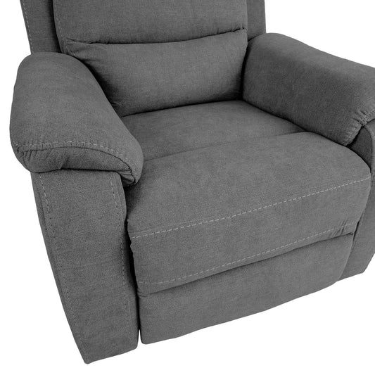 Lounge chair MIMI electric 92x93xH102cm, gray 