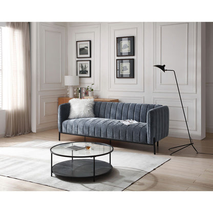 Sofa bed TAMIKA 3-seater, gray