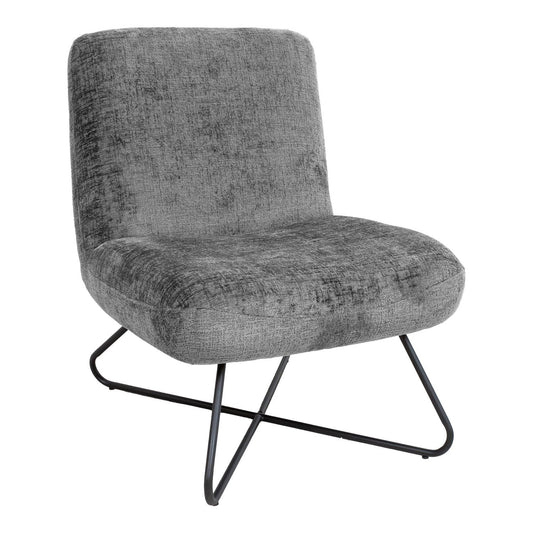 Lounge chair FARICA dark gray 