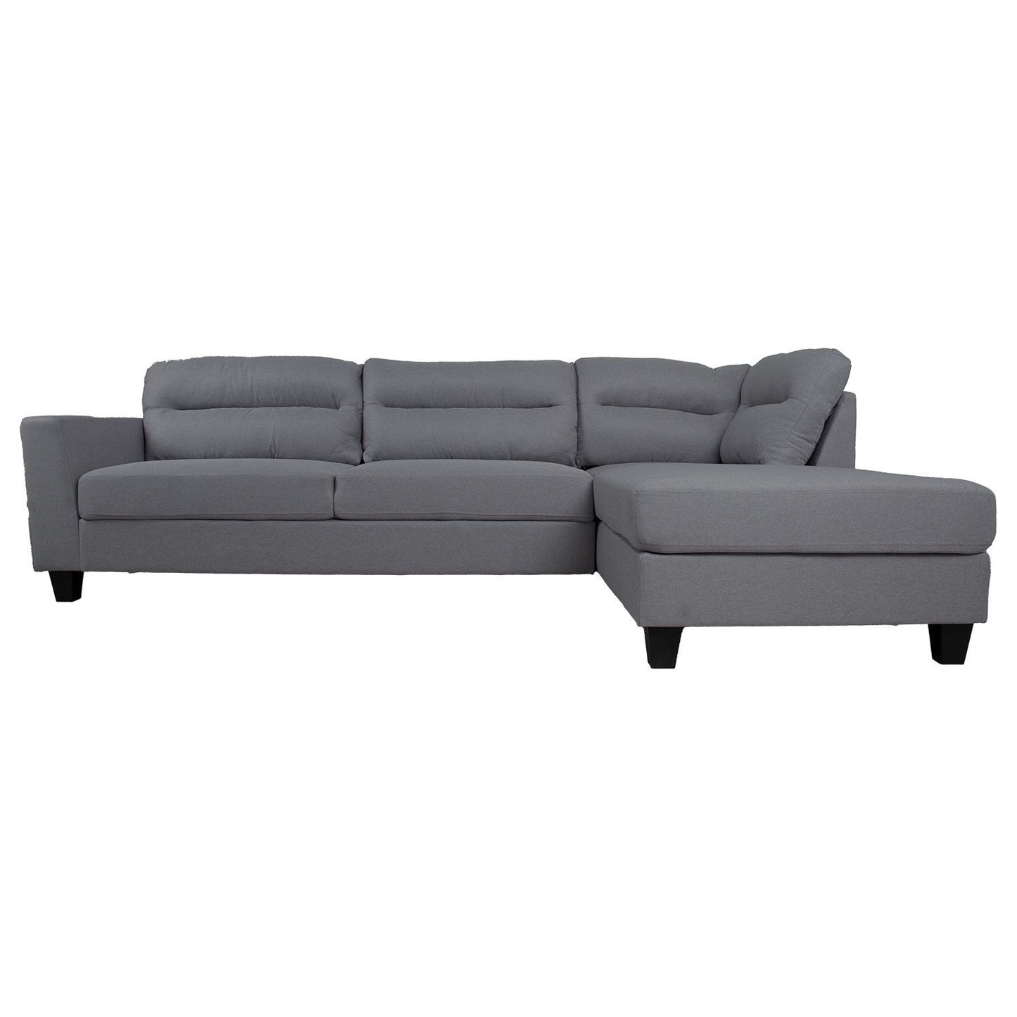 Corner sofa HELSINKI LS, dark gray