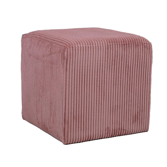 Leg bench PAULA 41x41xH40.5cm, pink