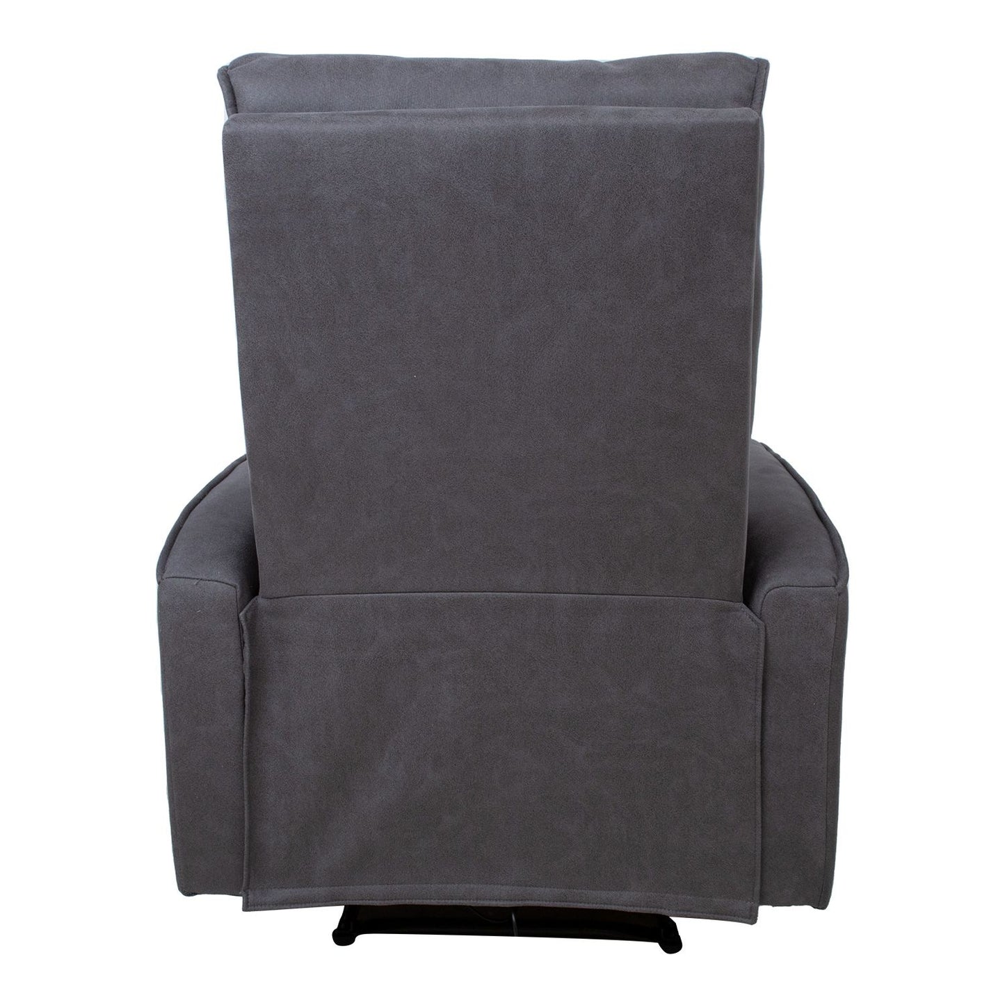 Lounge chair BUSTER with electric mechanism, gray 