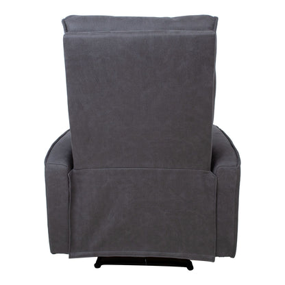 Lounge chair BUSTER with electric mechanism, gray 