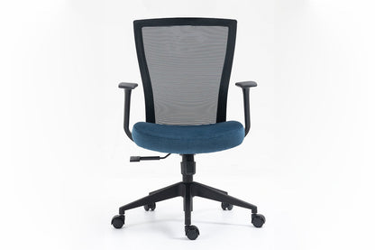 Office Chair Q-328 BLACK/BLUE 