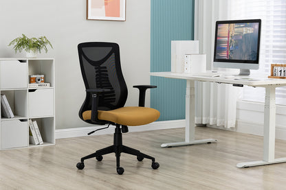 Office Chair Q-330 BLACK/YELLOW 