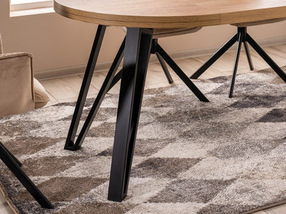 Table GALAXY ARTISAN OAK COLOR / BLACK FI 100 (100-168)