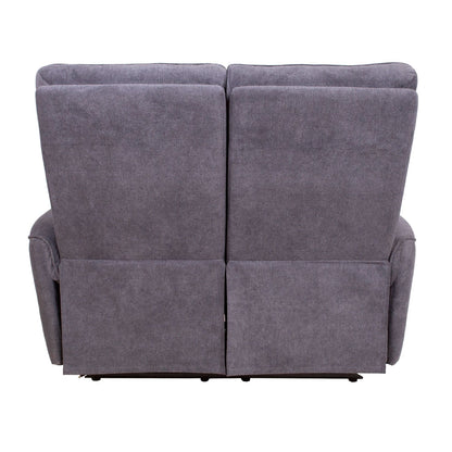 Regliner Sofa BOWERS 2-seater, electric, bluish gray