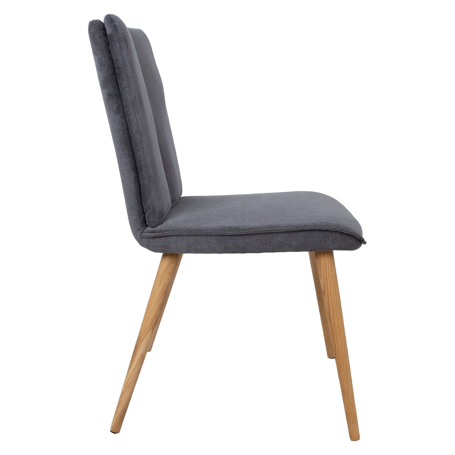 Chair NOVA 59x53.5xH92cm, dark gray 