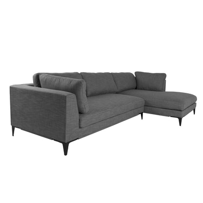 Corner sofa BRIA RC gray