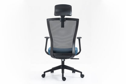 Office Chair Q-328H BLACK/BLUE 