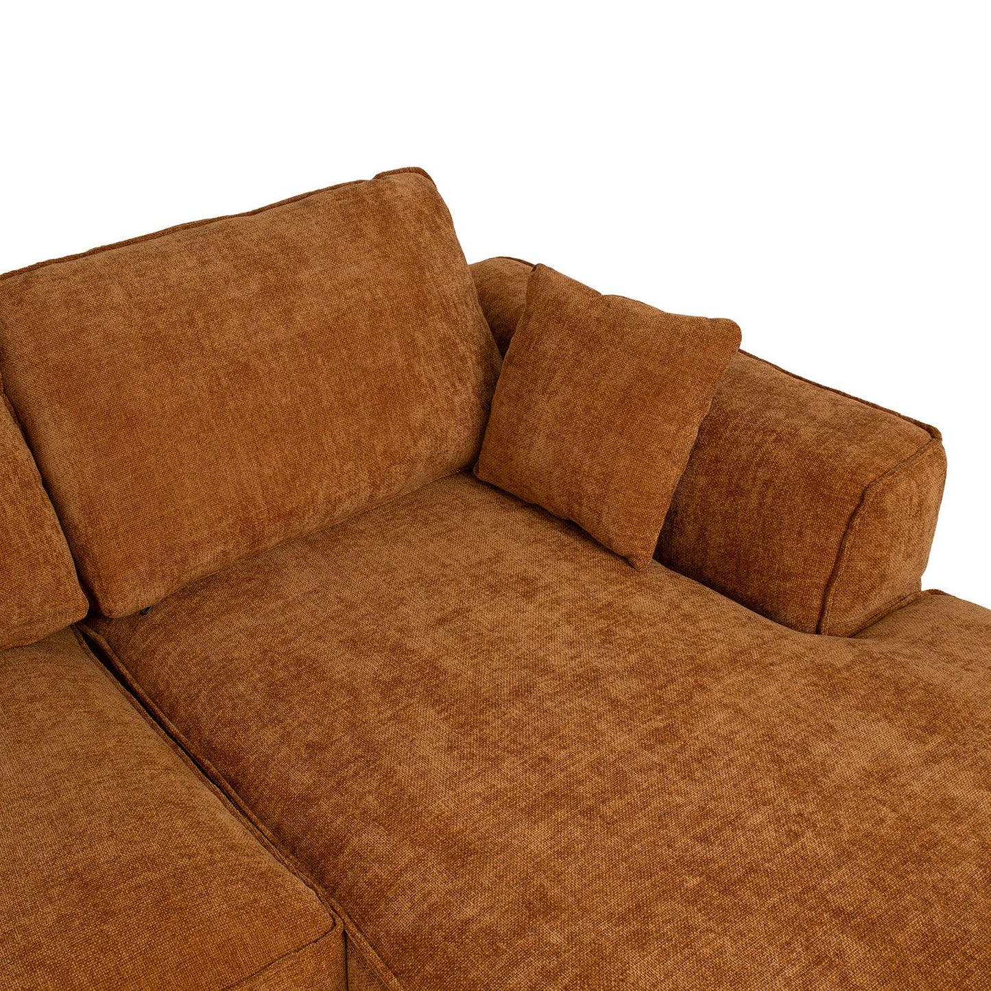 Corner sofa OLIVIA LS brown