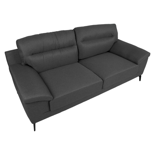 Sofa ENZO 3-seater, dark gray