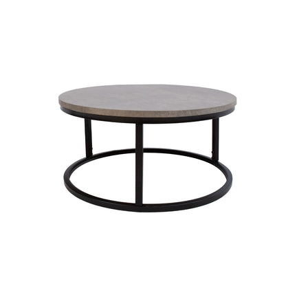 Coffee table BRITE D60xH32cm, gray