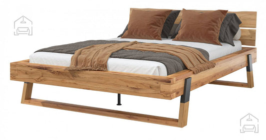 CONGO - Bed 180 (without frame) / Light beech color (beech wood with core) 