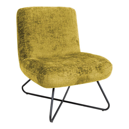 Lounge chair FARICA yellow 