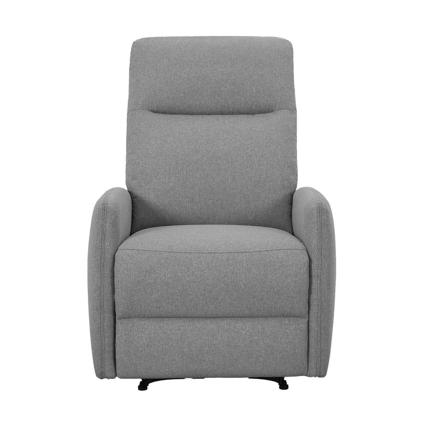 Lounge chair KATY with electric mechanism, light gray 