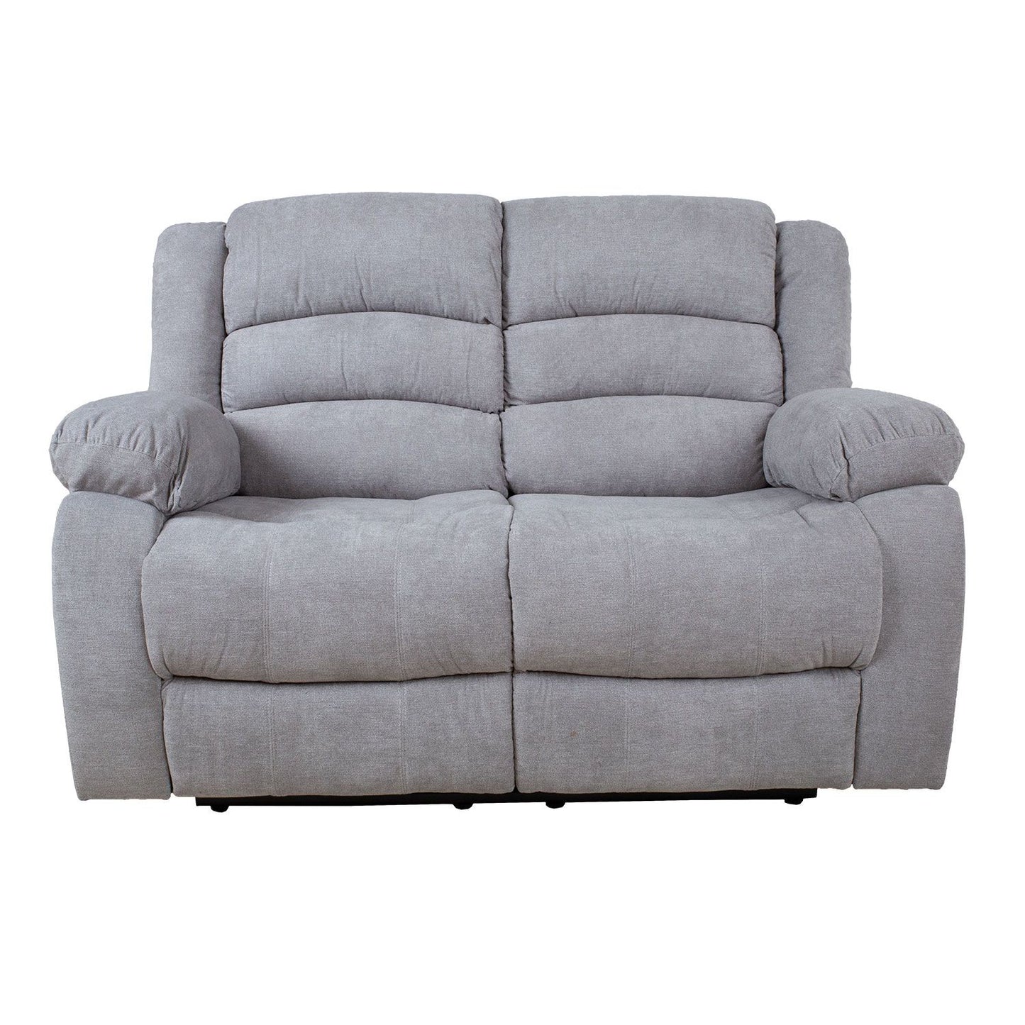 Sofa - recliner MALINA 2-seater, light gray