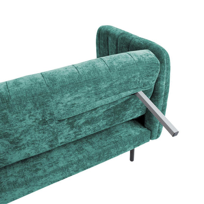 Sofa bed TAMIKA 3-seater, green