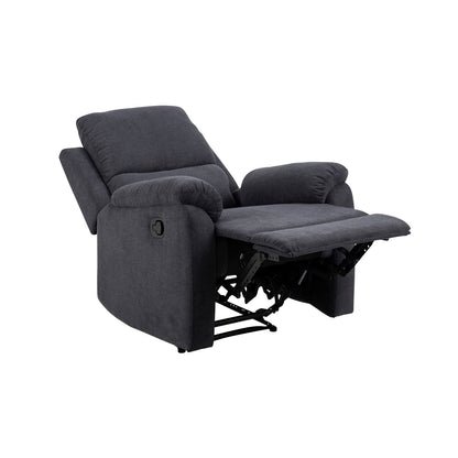 Lounge chair SABIA, dark grey 