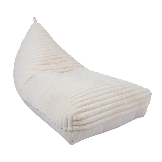 Bean bag FJORD 130x80x20/70cm, white