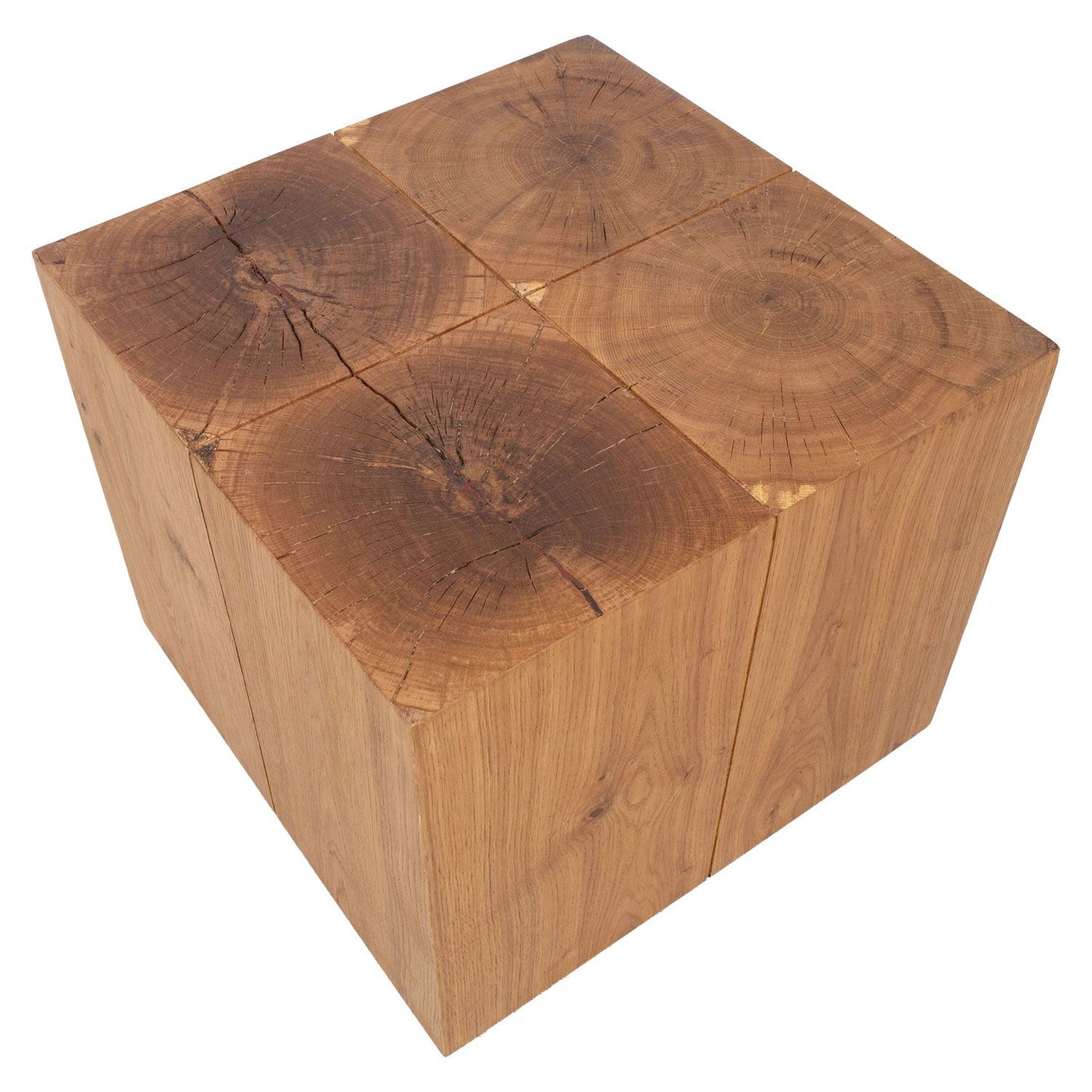 Coffee table BRONTE 50x50xH45cm, oak