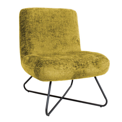 Lounge chair FARICA yellow 