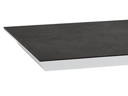 Стол ALARAS II BLACK STONE EFFECT/WHITE LACQUER 120(180)X80