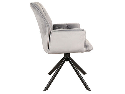 Chair BOOGIE II / Gray Bluvel 14 