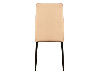 Chair ATOM VELVET BLACK FRAME/BEIGE BLUVEL 28 