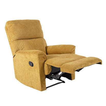 Lounge chair GUSTAV 80x92x104cm, yellow 