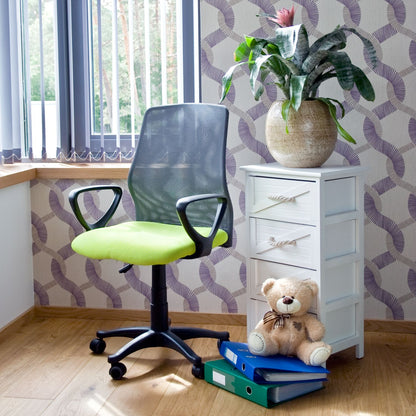 Work chair TREVISO green/grey