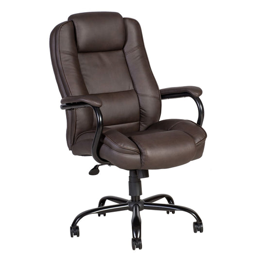 Work chair ELEGANT XXL brown 