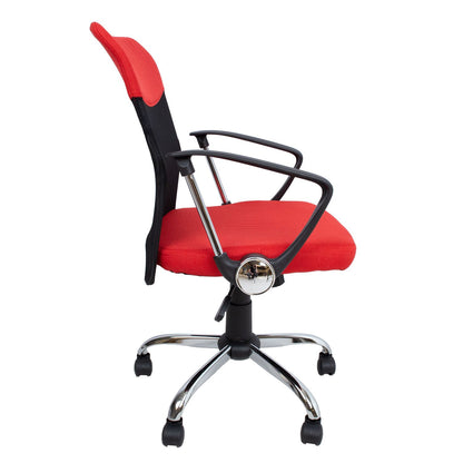 Work chair DARIUS red/black 