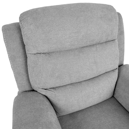 Lounge chair MIMI electric 92x93xH102cm, light gray 