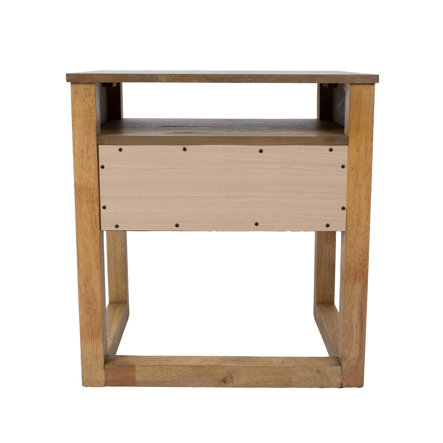 Nightstand OZZO 40x56xH60cm, light wood