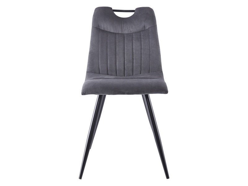 Armchair ORFE VELVET BLACK FRAME / GRAY FJORD 15