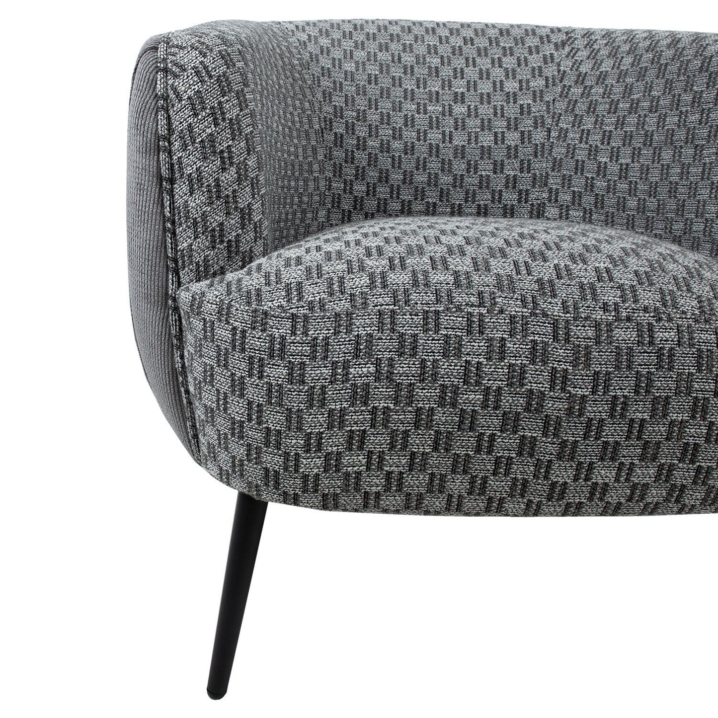 Lounge chair ACCENT 77x80xH74cm, gray 