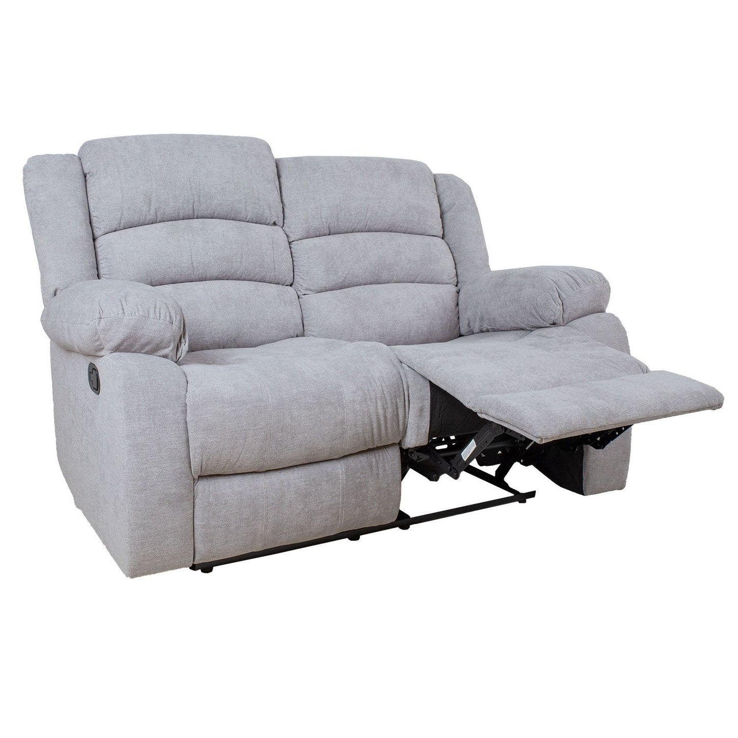 Sofa - recliner MALINA 2-seater, light gray