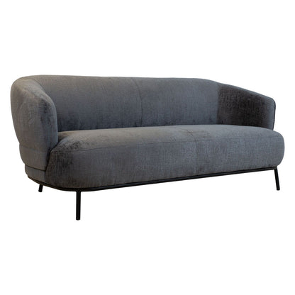 Sofa GEMALA 2.5 roomy, dark gray