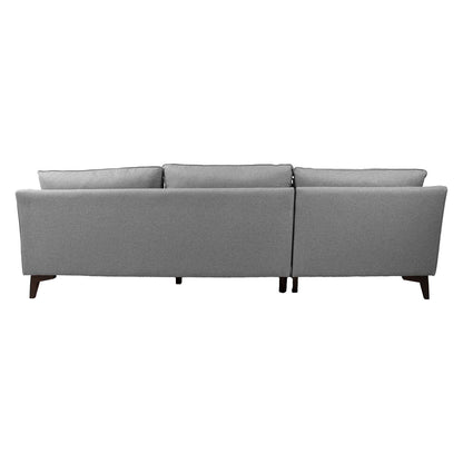 Corner sofa BIRGIT KS, gray