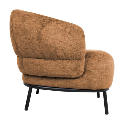 Lounge chair GEMALA orange 