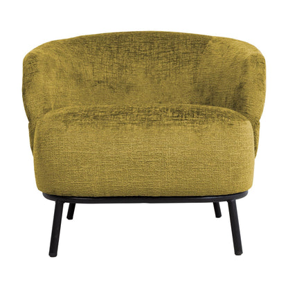 Lounge chair GEMALA yellow 