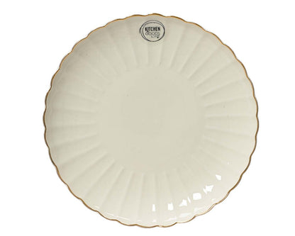 Plate SHELL D20.3cm, porcelain