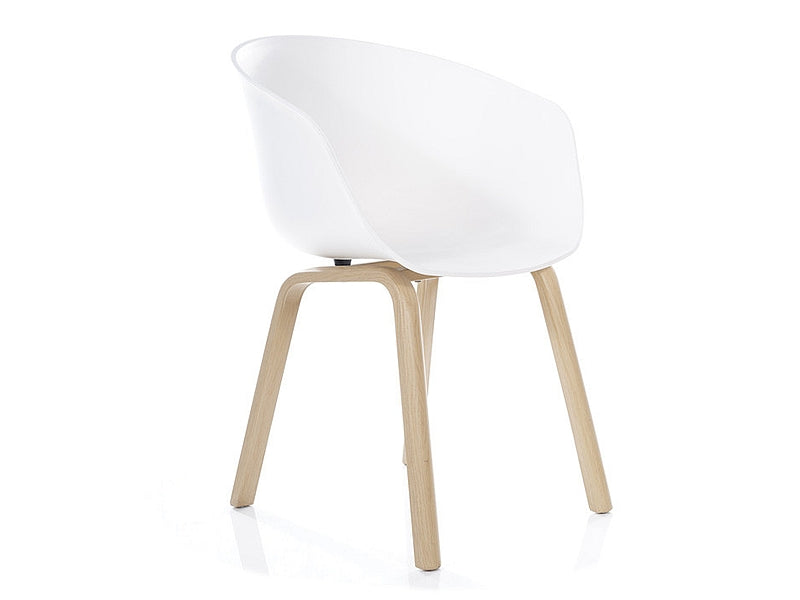 Chair EGO OAK/WHITE