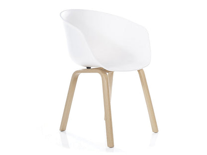 Chair EGO OAK/WHITE