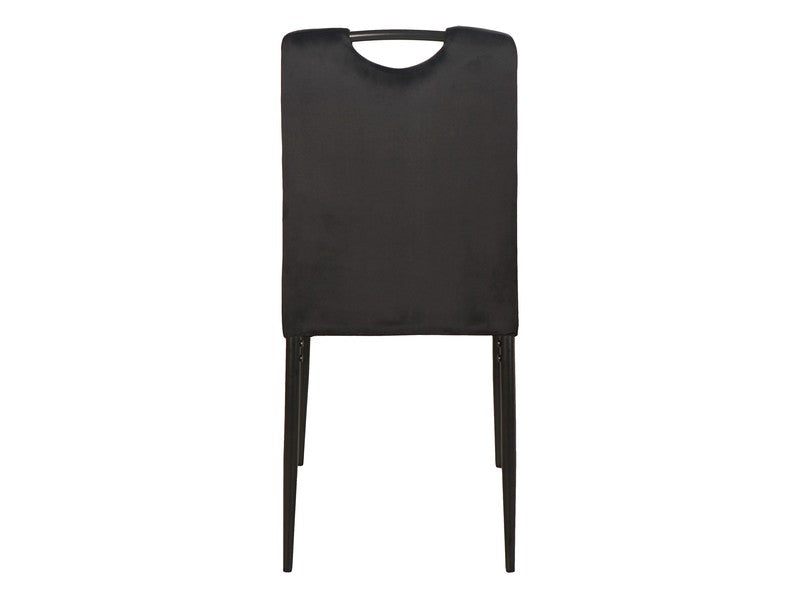 Chair RIP VELVET BLACK FRAME/BLACK BLUEVEL 19