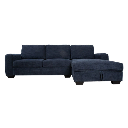 Corner sofa MARITA LS, dark blue