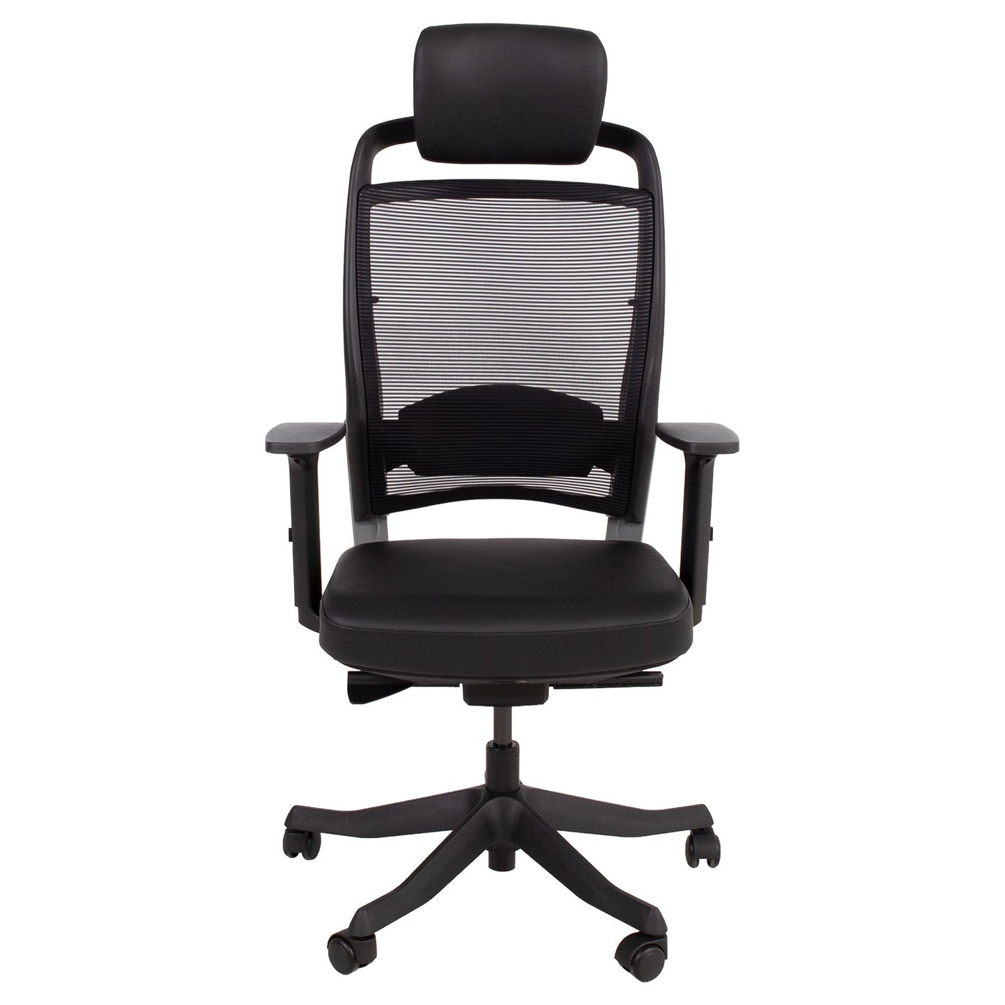 Task chair FULKRUM black leather 