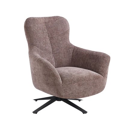 Lounge chair HELGA light brown 