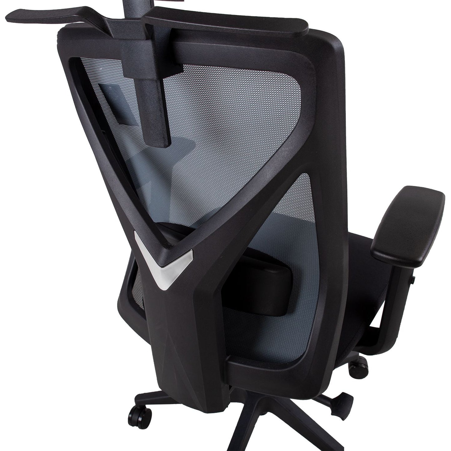 Work chair MIKE black/grey 